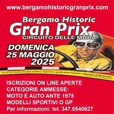 Bergamo Historic Grand Prix 2025