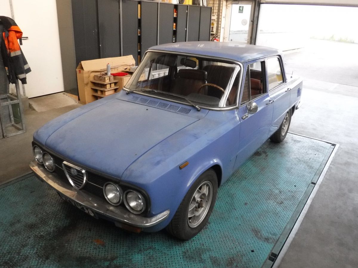 OldCar24 - ALFA ROMEO Giulia Super 2 ltr blue d'epoca in vendita OldCar24