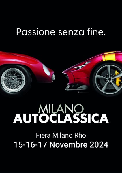 Dal 15 al 17 novembre appuntamento con Milano AutoClassica a Fiera Milano